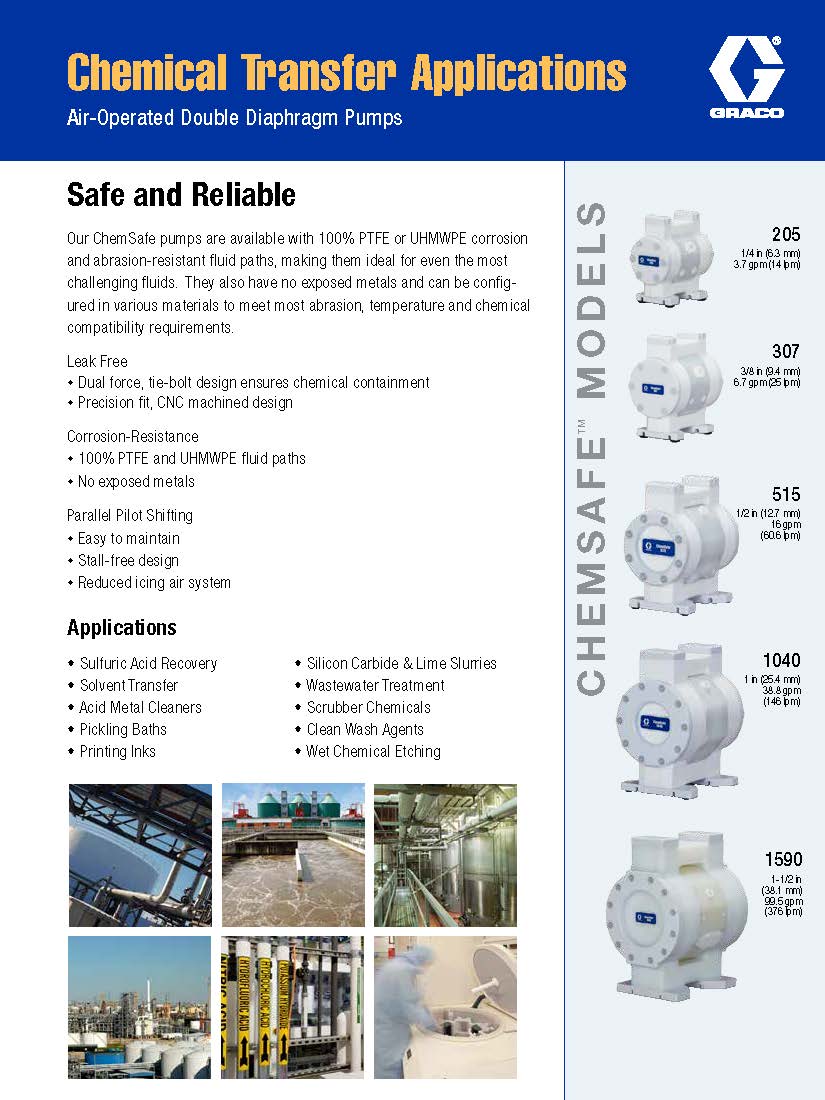 Graco Chemical Transfer Applikasjon
