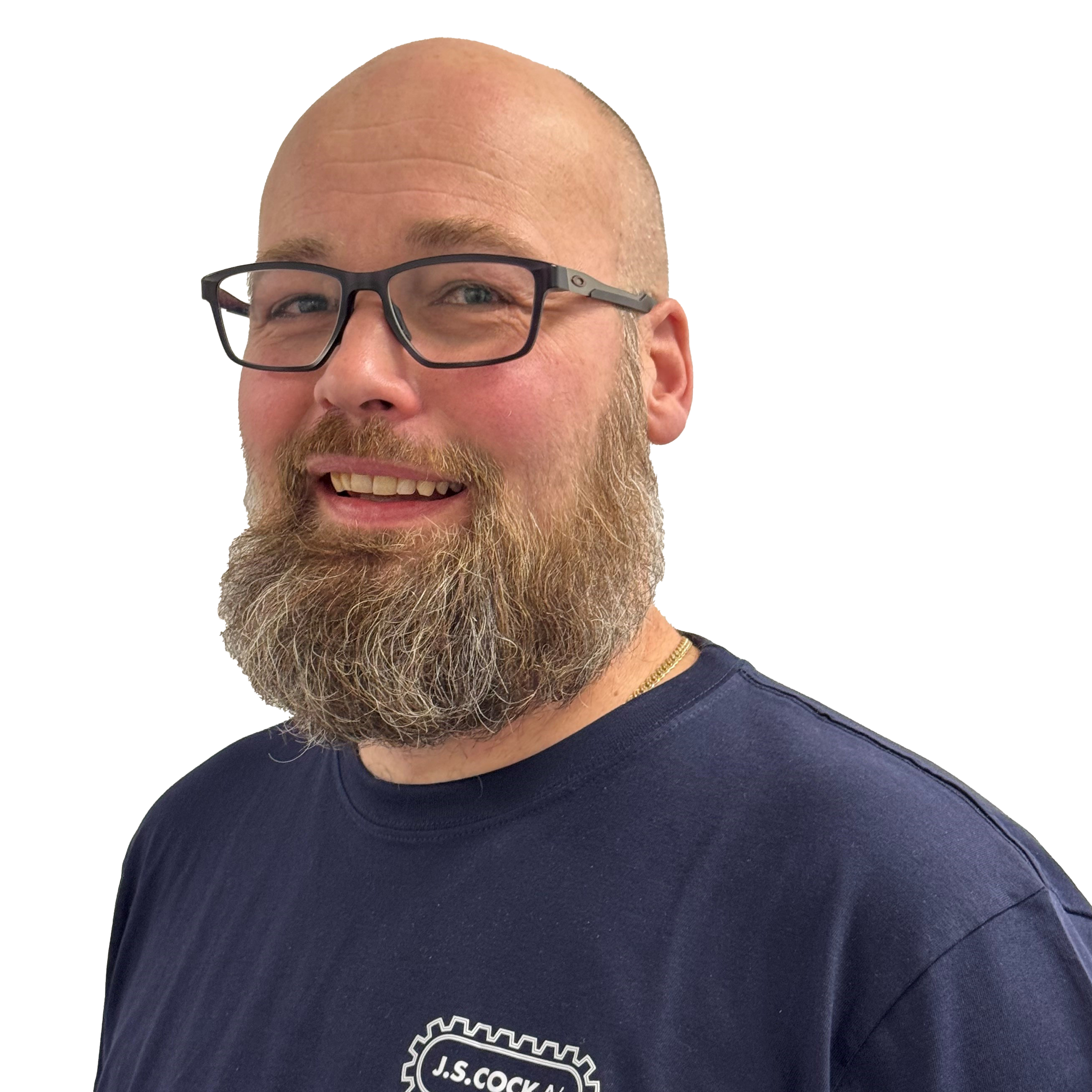Henrik Lampe ansattbilde. Servicetekniker Bergen