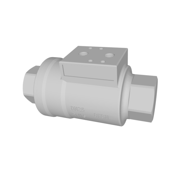 2" COAXIAL VALVE PN16, REDUCED BORE, BSP