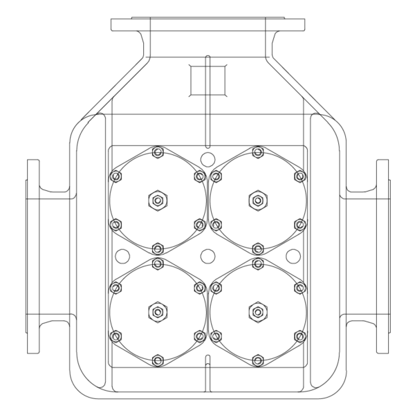 *3-VEIS TEMP.REG.KONTR.VENT DN200