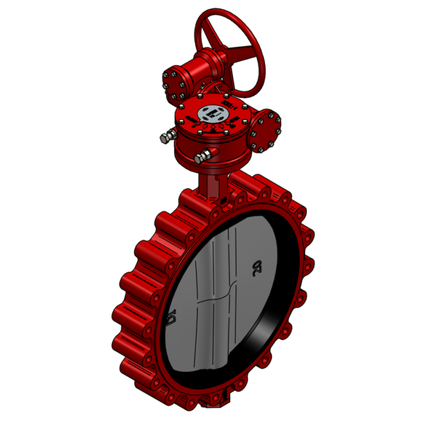 BF-VALVE CERAMIC DN500 10BAR PN10 LUG