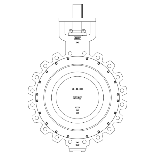 BFV S41-T01S DN350 PN16 LUG