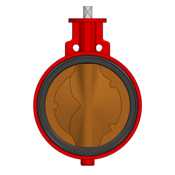 BUTTERFLY VALVE S30-35U ND400 MULTI