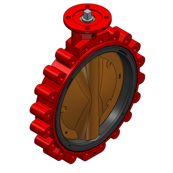BUTTERFLY VALVE S31-35U ND450 ISO