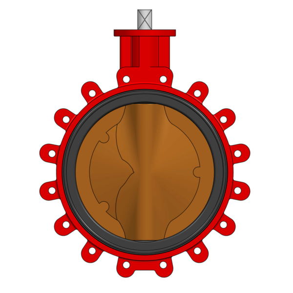BUTTERFLY VALVE S31-117 ND400