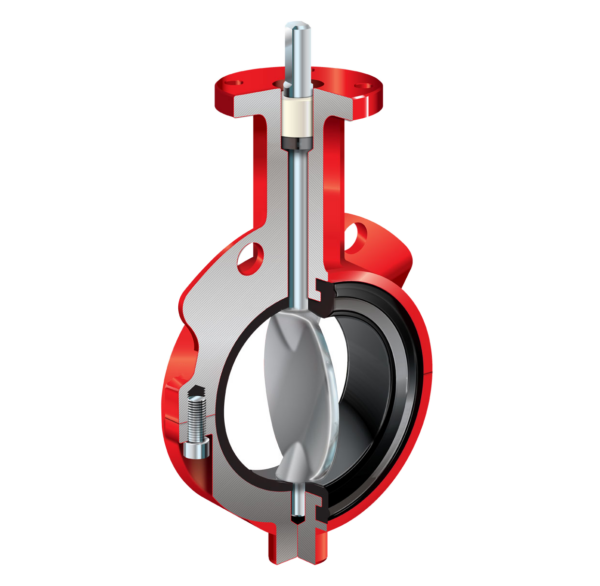 BRAY S20/122 M/D SPJELDVENTIL ND250