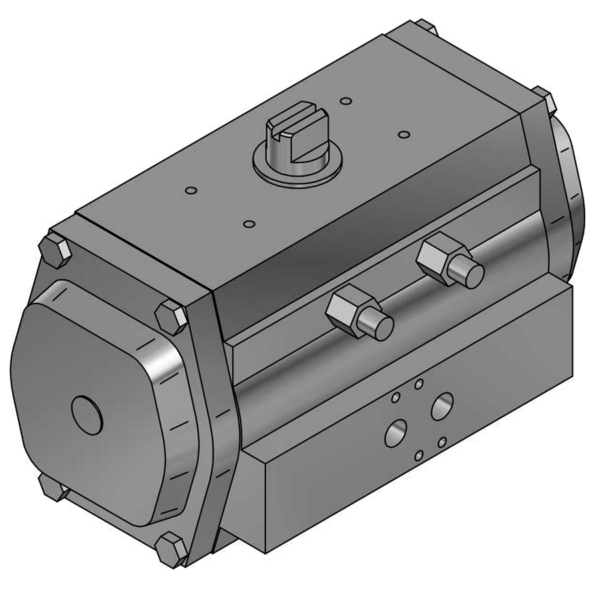 PNEUMATIC ACTUATOR SERIES 93-092/4 SS