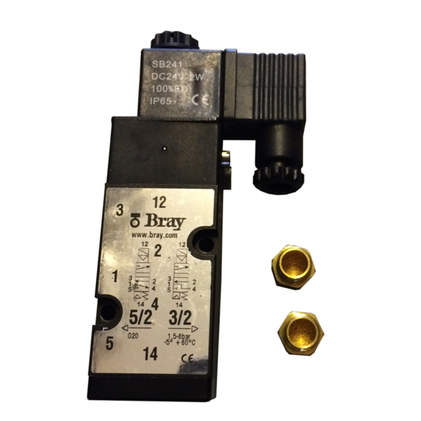 SOLENOID VALVE 24VDC 5/2 2W NAMUR Type MNF532