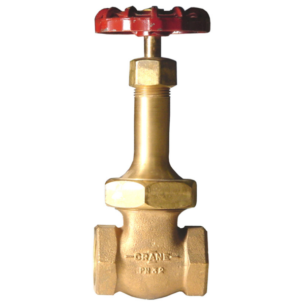 *SLUSEVENTIL D180 BSPT GJENGET 1/2"