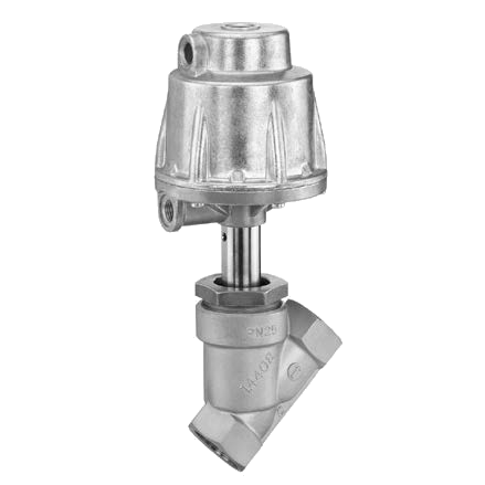 *PNEU. ANGLE SEAT GLOBE VALVE 514 DN25 BSPP