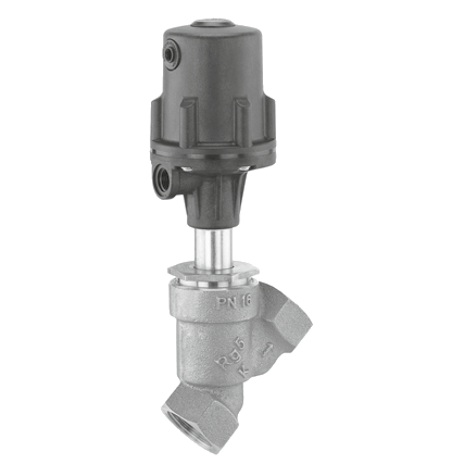 *PNEU. ANGLE SEAT GLOBE VALVE 554 DN50 BSPP