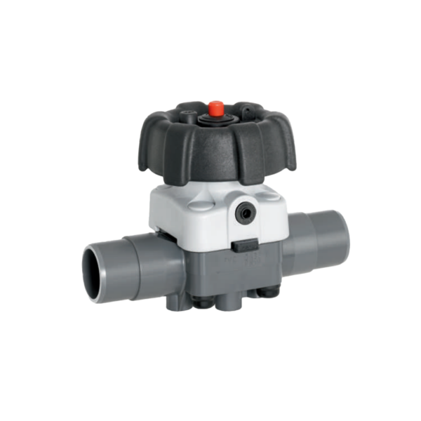 MAN. DIAPHRAGM VALVE R677 DN40 PN10 FLANGE