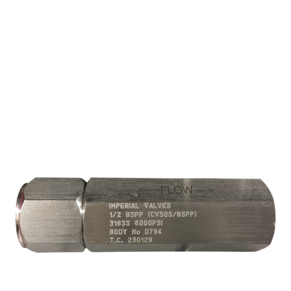*TILBAKESLAGSVENTIL CV50S 1/2"