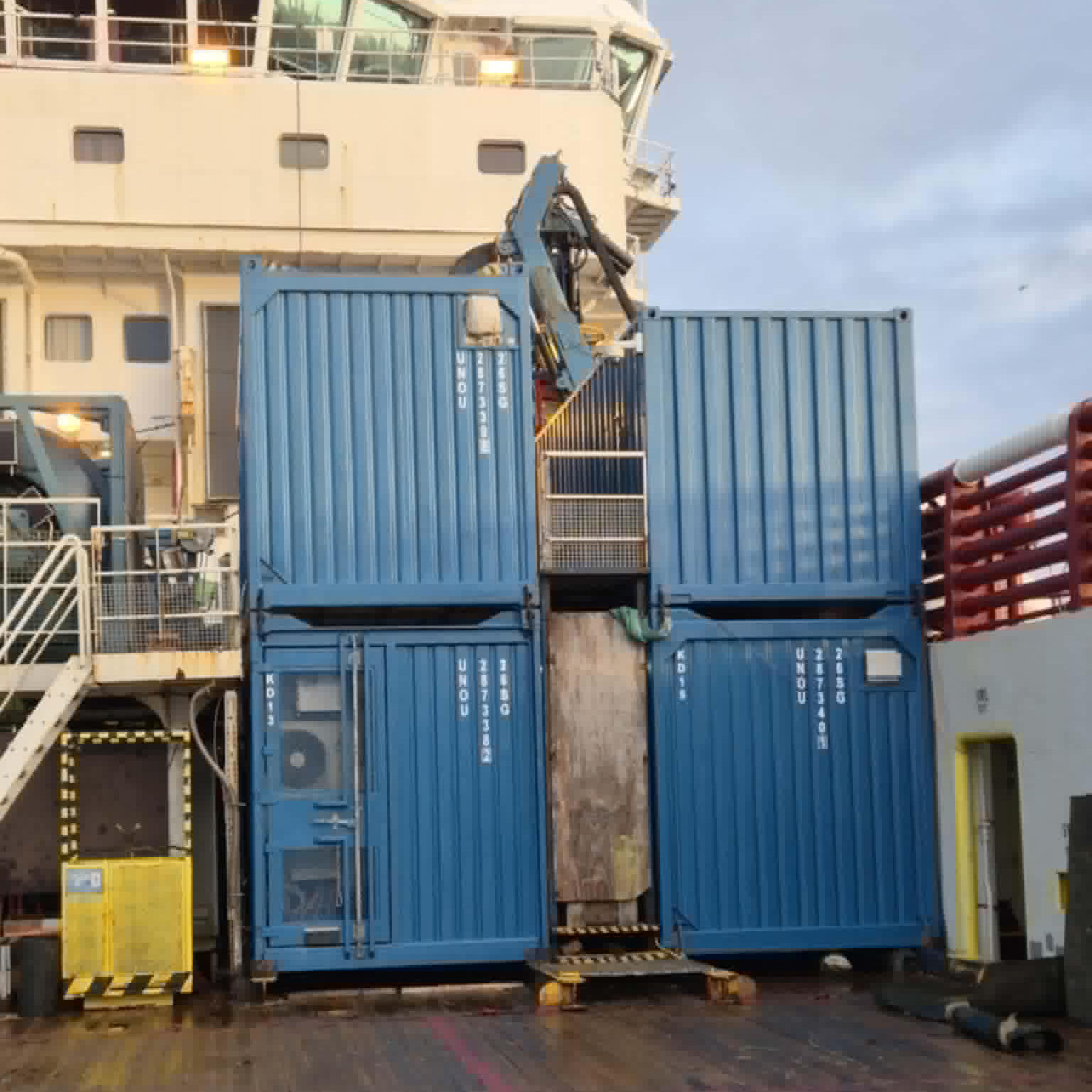 IMS Vea AS malte containere på skip