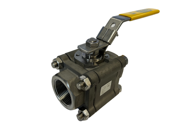 *3PC BALL VALVE FLOATING 1-1/4" BSPP PN100 1500PSI