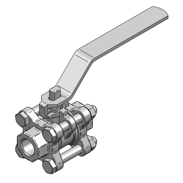 BALL VALVE FIG. 50-10 BSP THREADS 1/2"