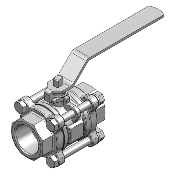 BALL VALVE FIG. 50-10 BSP THREADS 1-1/4"
