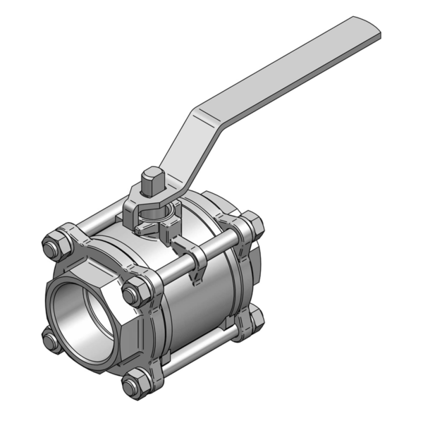 BALL VALVE FIG. 50-10 BSP THREADS 2 1/2"