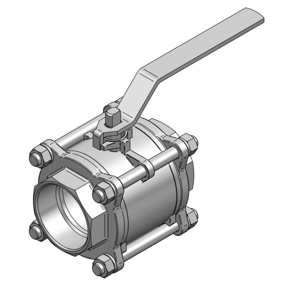 BALL VALVE FIG. 50-10 BSP THREADS 3"