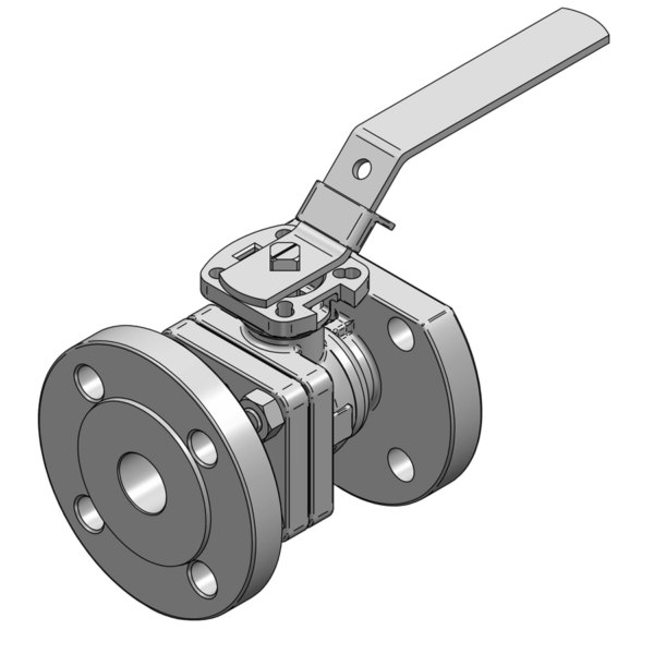 +BALLVALVE FIG. 90D-4F DIN FL DN25