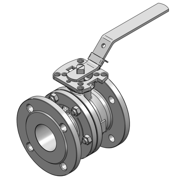 +BALLVALVE  FIG. 90-4 D  FS DIN FL ND 65