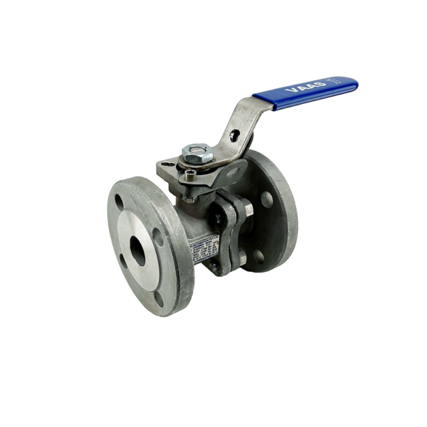 +2PC BALLVALVE VAAS S90 DN25 PN16/40 FLANGE