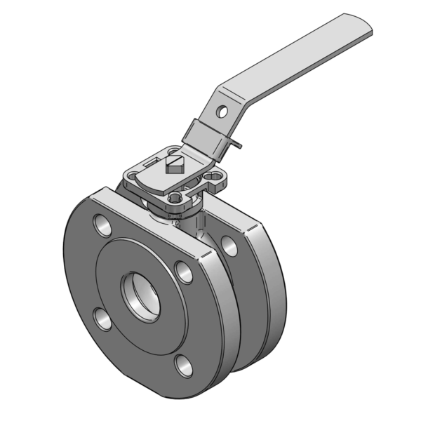 BALL VALVE 99-1F DN32 PN16/40 COMPACT