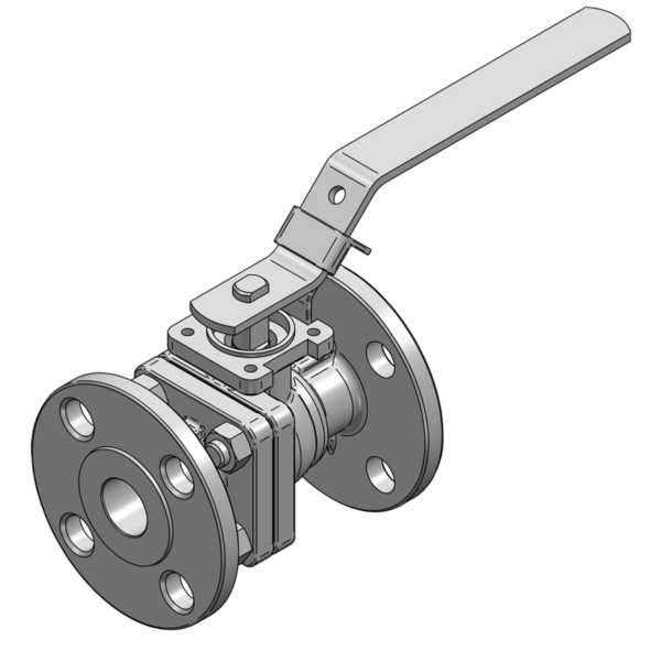 +KULEVENTIL 1" ANSI 150  FIG. 90 TFM1600