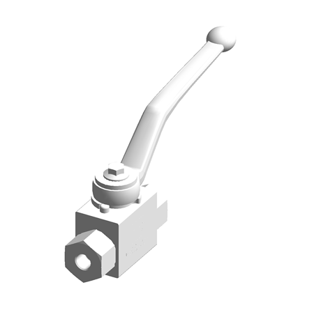 1/2" NPT,  2-WAY BALL VALVE