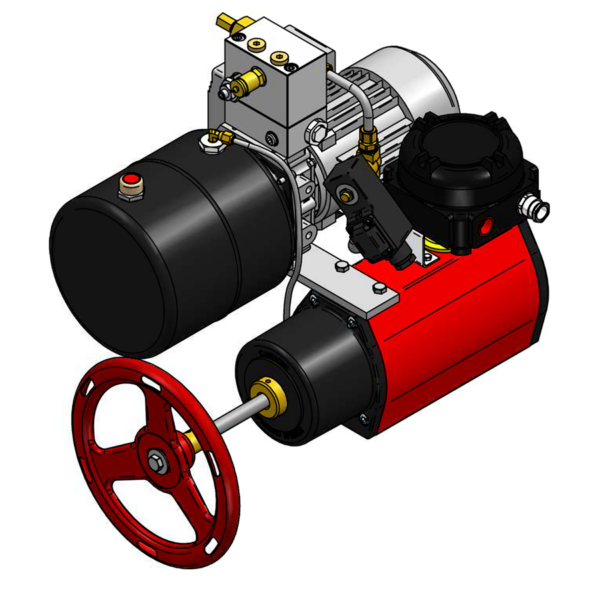 Aktuator RCE 250 SRM 100 - On/off