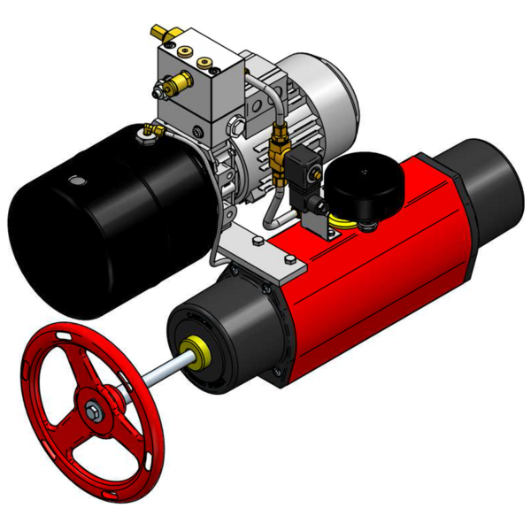 ELECTROHYDRAULIC ACTUATOR | ON / OFF | 3-FAS