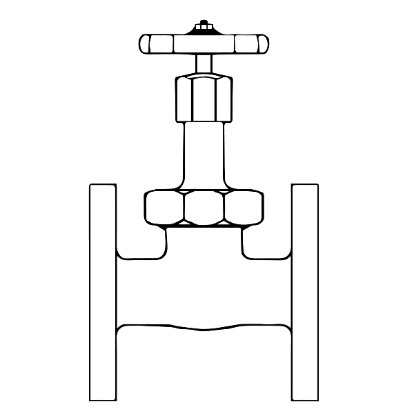 *SLUSEVENTIL FIG 322 DN25 pn 16