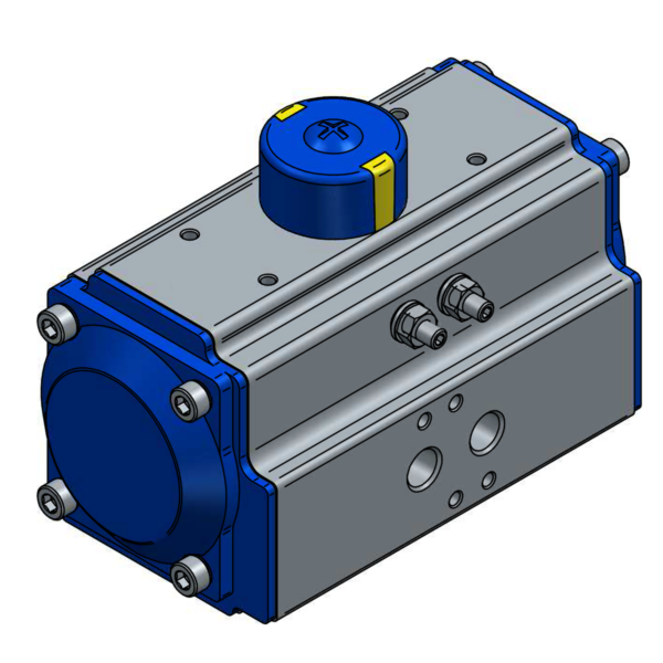 PNEUMATIC ACTUATOR SR 16,4NM SPRING