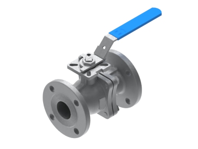 2PC BALL VALVE FIG B13 ANSI150 1 1/2" FLANGED