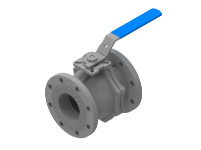 2PC BALL VALVE FIG B13 ANSI150 4" FLANGED