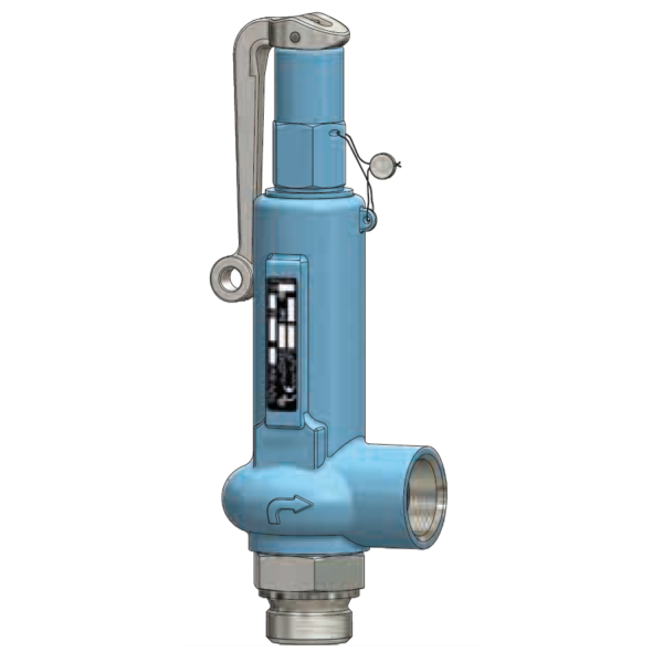ANGLE SAFETY VALVE GGG/Steel, G 1/2" x 3/4"
