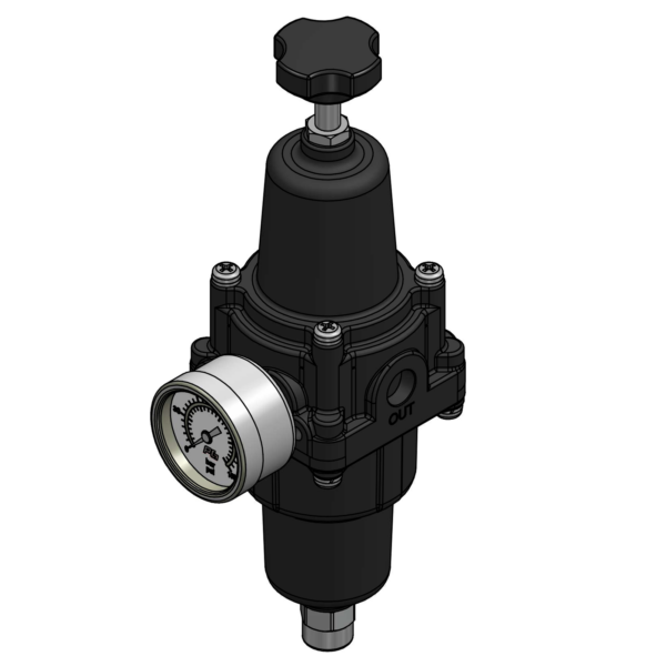 Filterregulator-Auto drain, (DN8 - 1/4") W Gauge