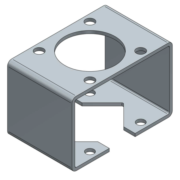 BRAKETT TIL EP5/P5/D3 POSITIONER
