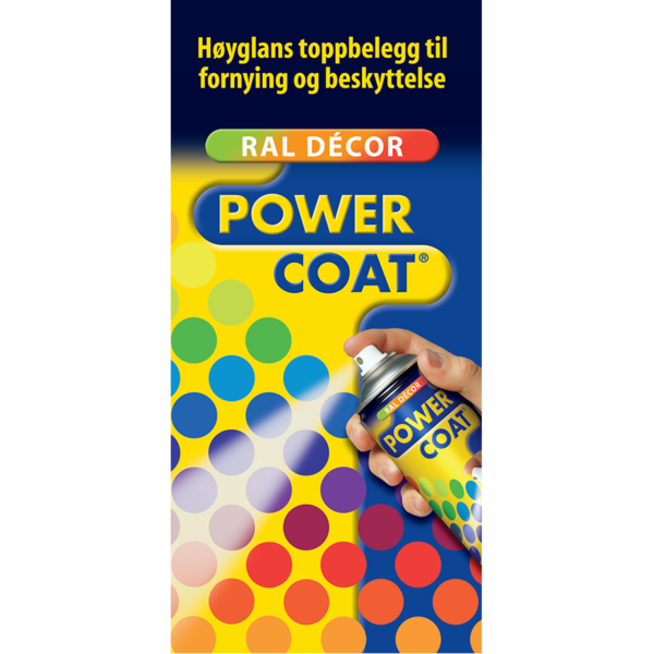 POWER COAT RAL DÉCOR BROSJYRE