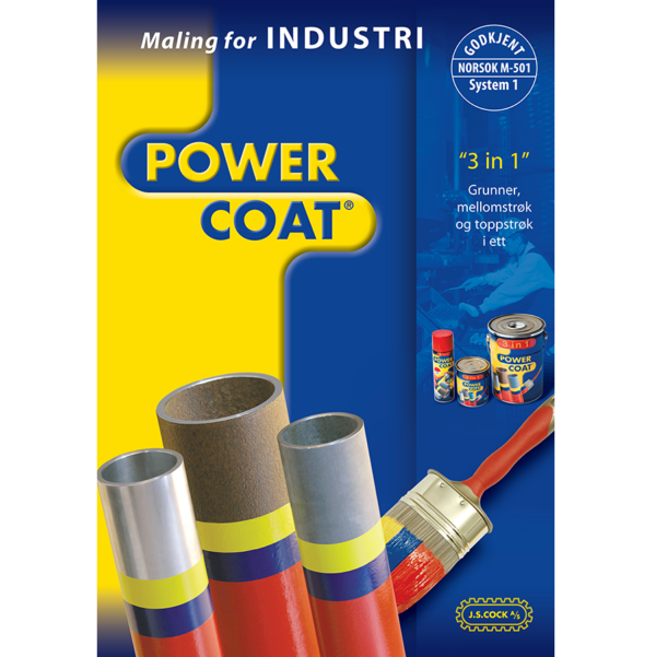 POWER COAT "3 IN 1" INDUSTRIBROSJYRE