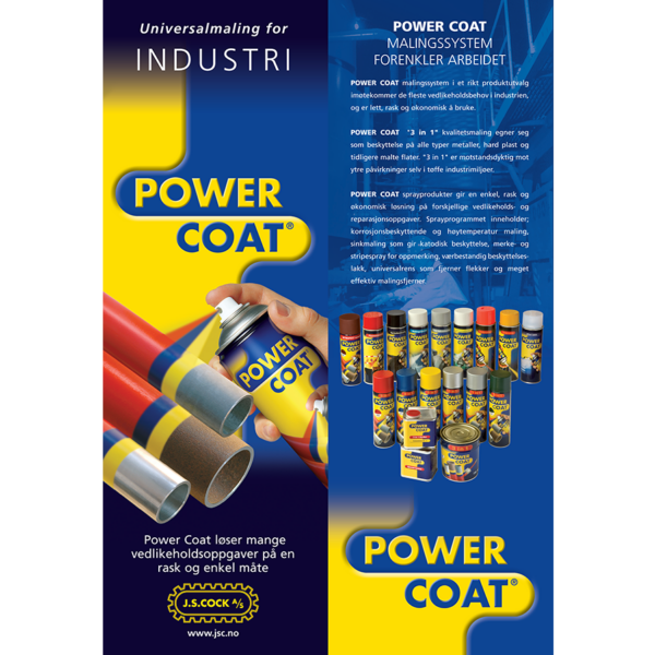 POWER COAT SPRAYBROSJYRE