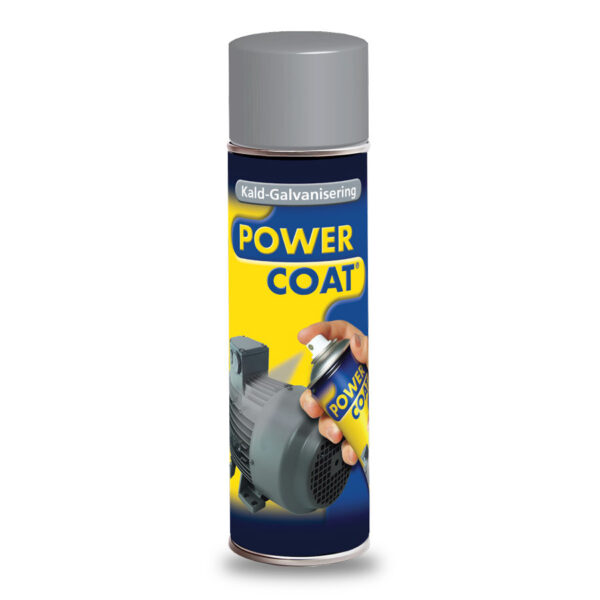 POWER COAT KALDGALVANISERING SPRAY 500 ML
