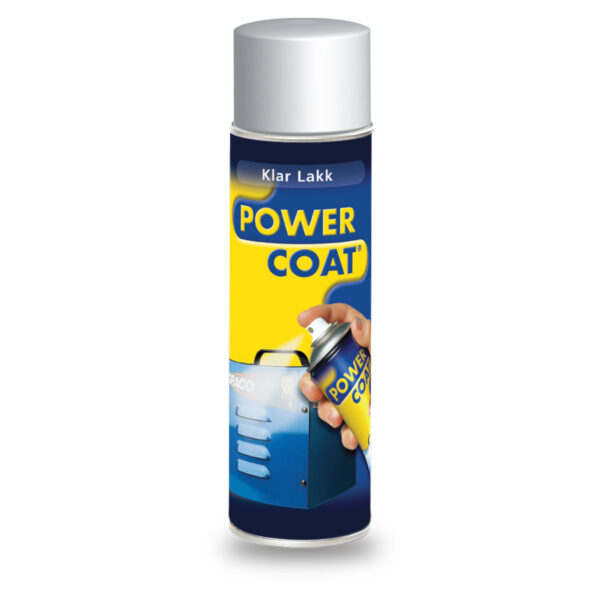 POWER COAT KLARLAKK SPRAY 500 ML
