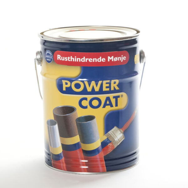POWER COAT RUSTHINDRENDE MØNJE 5 LTR ORANGE