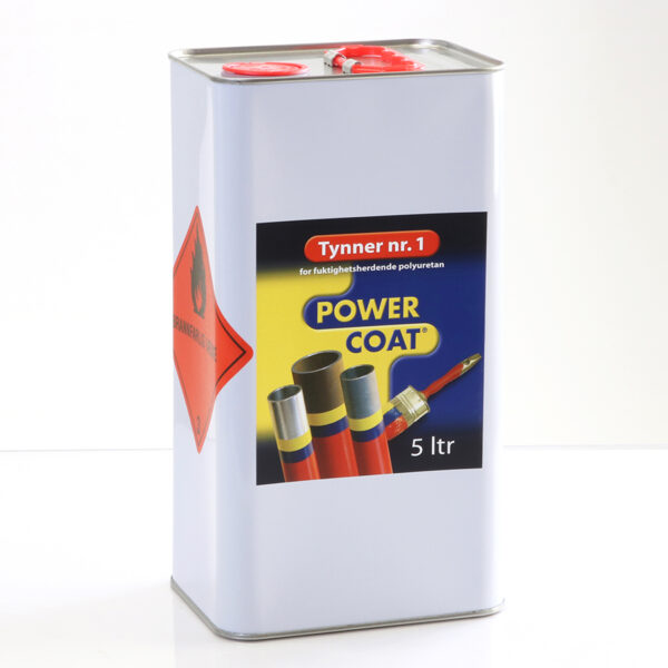 TYNNER NR. 1  FOR PENSEL/RULLE,  5 LTR