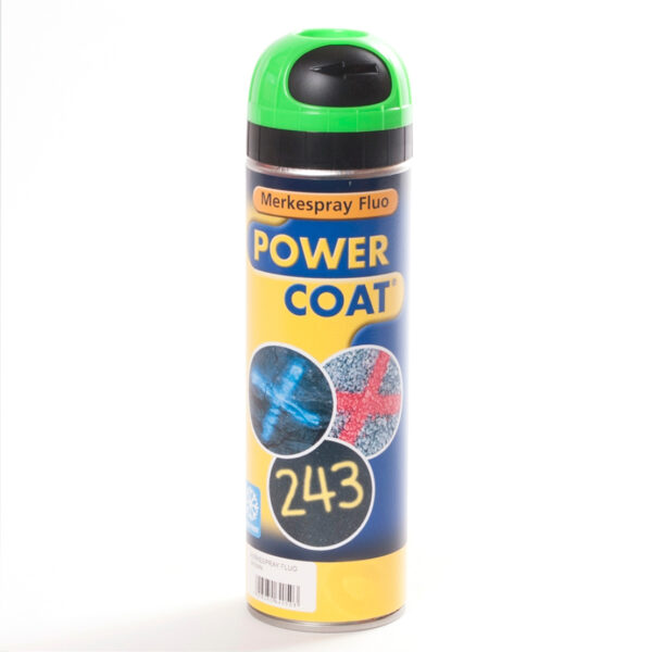 MERKESPRAY FLUO 500 ML GRØNN FLUORESC.