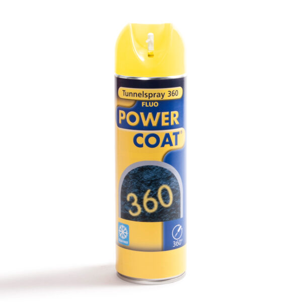 TUNNELSPRAY 360 500 ML - GUL FLUORESC.