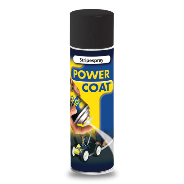 Stripespray Svart 500 ML RAL 9004