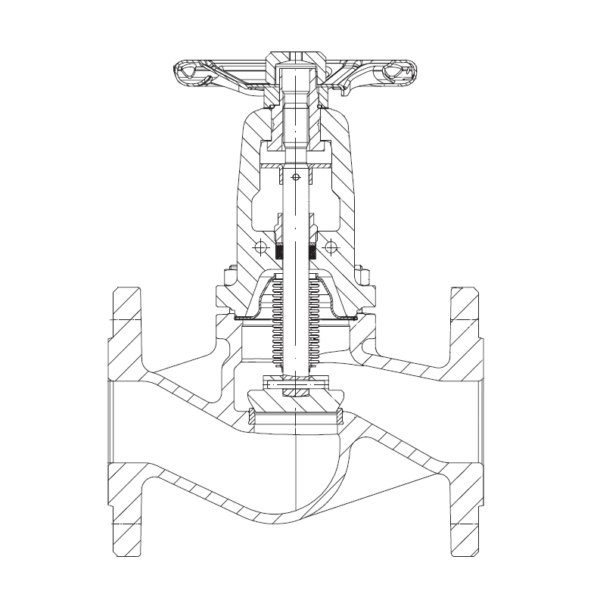 ARI FIG 22046 ND15 GLOBEVALVE