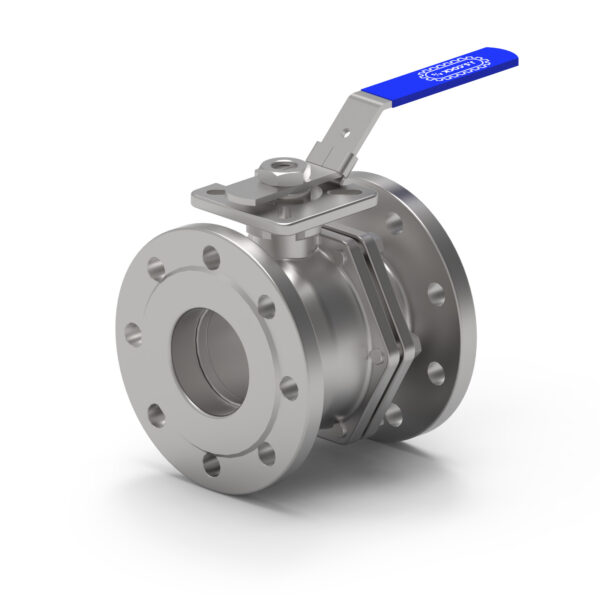2PC BALL VALVE FLANGED SS316, DN80, V-PACKING